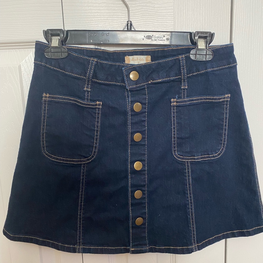 Altar’d State Jean Skirt